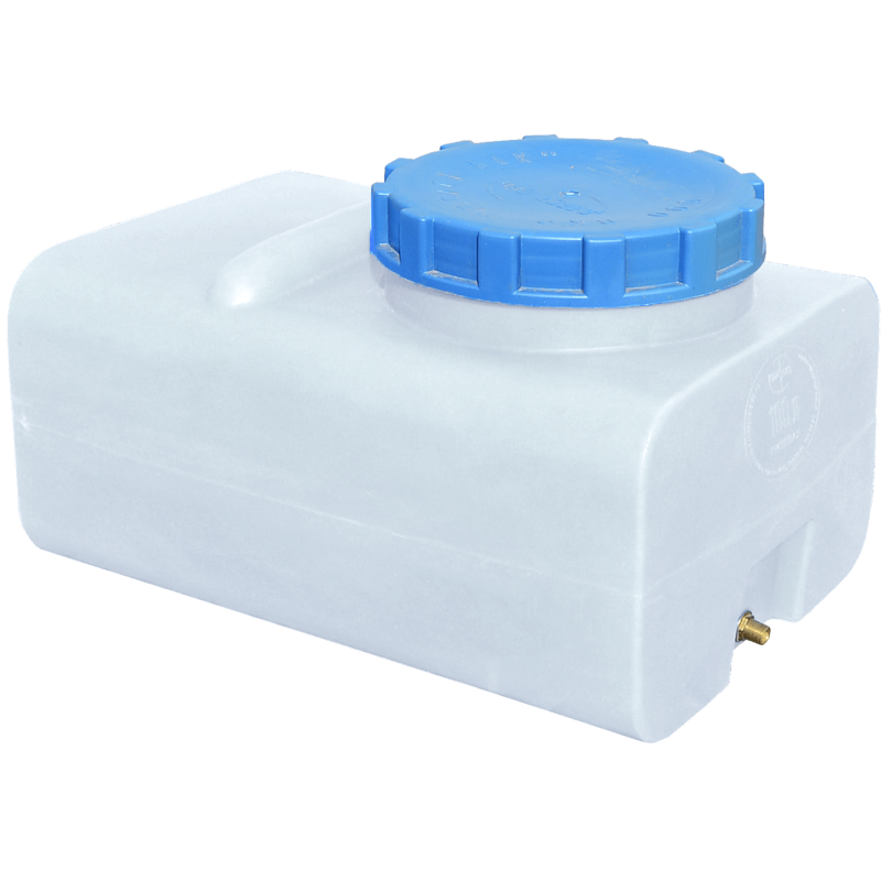 Бак 100 л квадратний ГК ПБ білий Пласт Бак